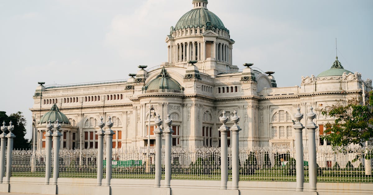 A neoclassical architectural masterpiece, Ananta Samakhom Throne Hall, located in Bangkok, Thailand.