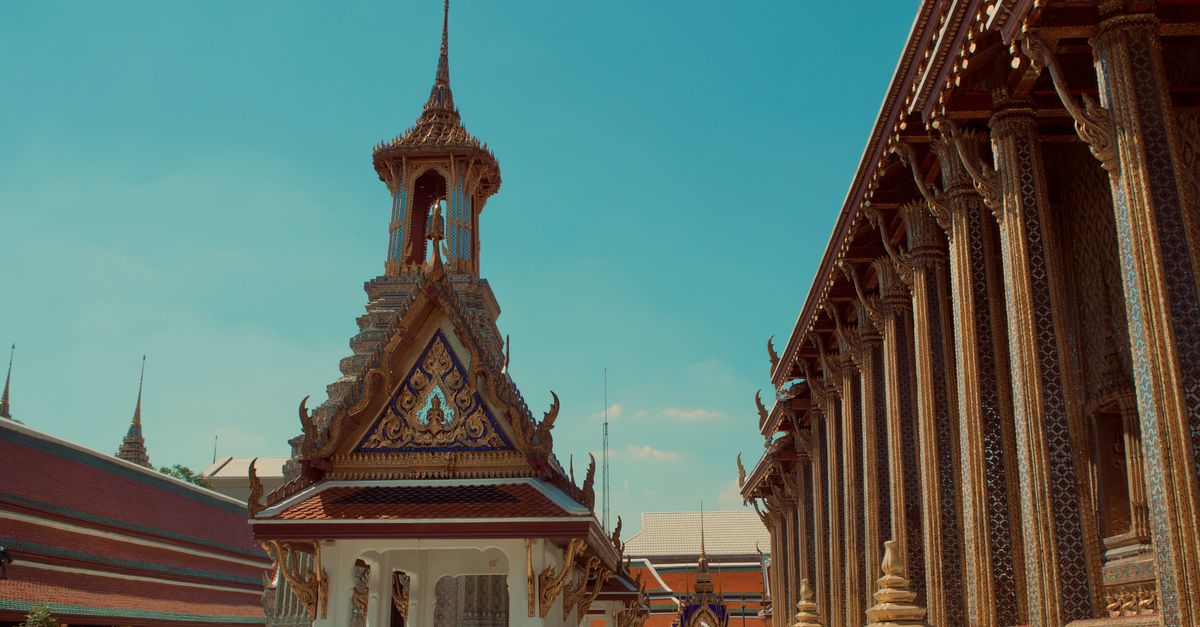Explore the intricate details of Wat Phra Kaew, a stunning example of traditional Thai architecture in Bangkok.