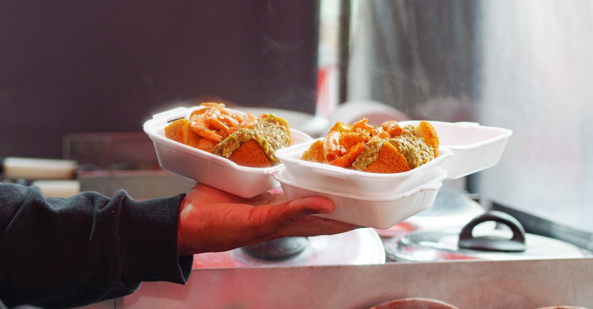 Delicious street food served in São Paulo, showcasing vibrant flavors and local cuisine.